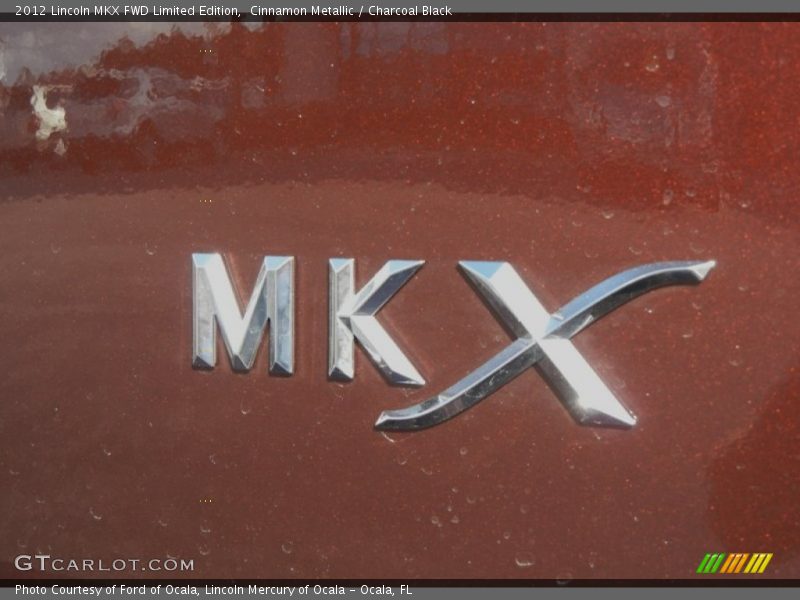 Cinnamon Metallic / Charcoal Black 2012 Lincoln MKX FWD Limited Edition