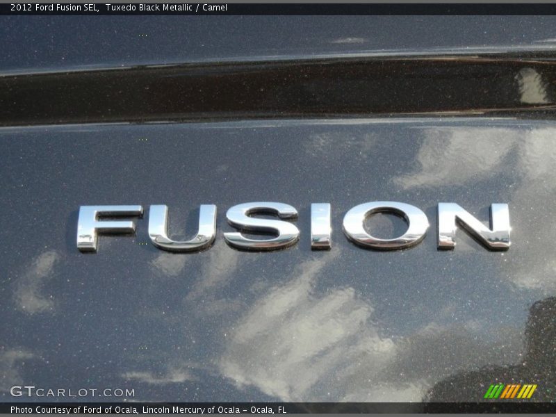 Tuxedo Black Metallic / Camel 2012 Ford Fusion SEL