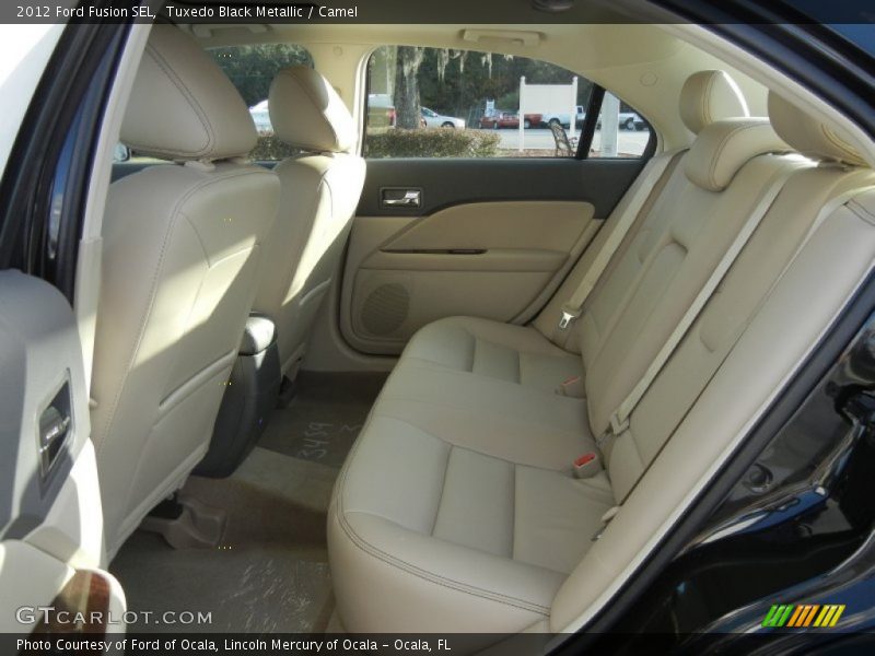 Tuxedo Black Metallic / Camel 2012 Ford Fusion SEL