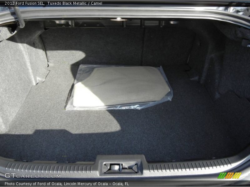 Tuxedo Black Metallic / Camel 2012 Ford Fusion SEL