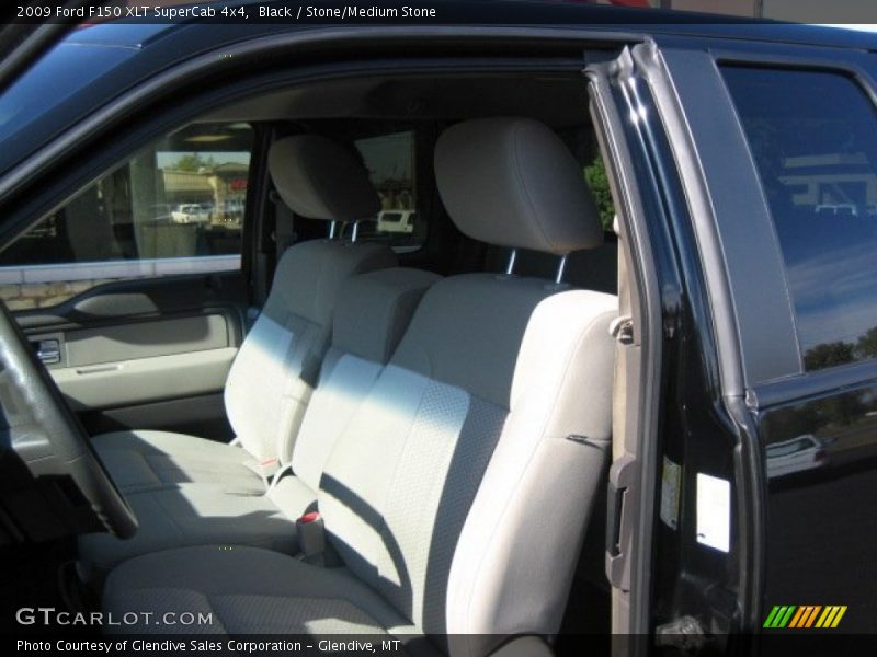 Black / Stone/Medium Stone 2009 Ford F150 XLT SuperCab 4x4