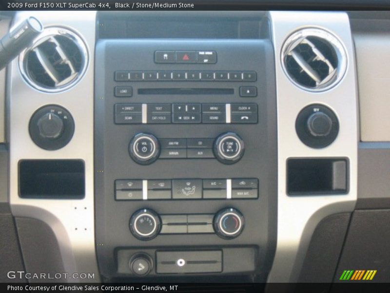 Black / Stone/Medium Stone 2009 Ford F150 XLT SuperCab 4x4