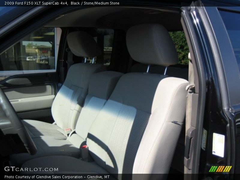 Black / Stone/Medium Stone 2009 Ford F150 XLT SuperCab 4x4