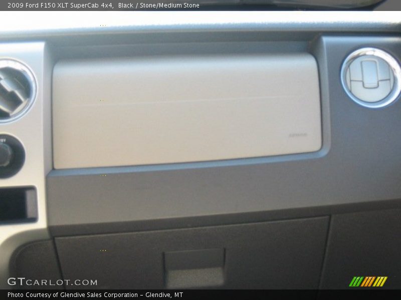 Black / Stone/Medium Stone 2009 Ford F150 XLT SuperCab 4x4