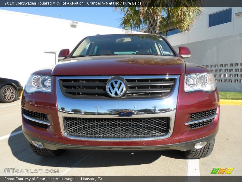 Cranberry Metallic / Pure Beige 2010 Volkswagen Touareg VR6 FSI 4XMotion