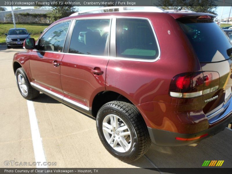 Cranberry Metallic / Pure Beige 2010 Volkswagen Touareg VR6 FSI 4XMotion