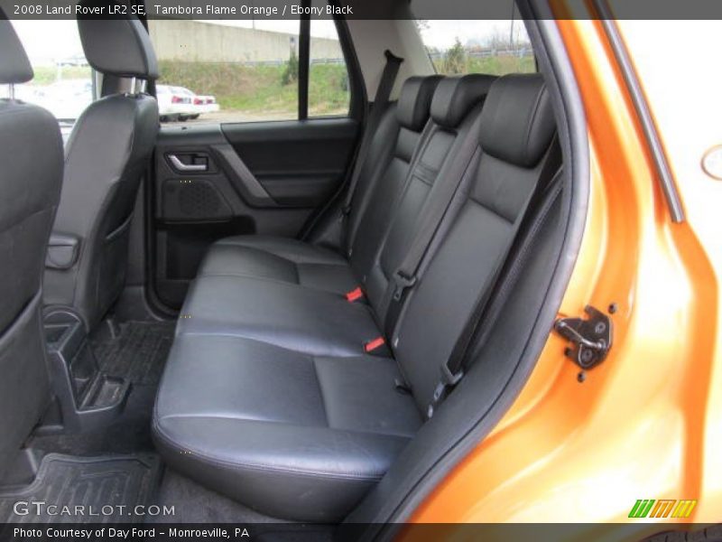  2008 LR2 SE Ebony Black Interior