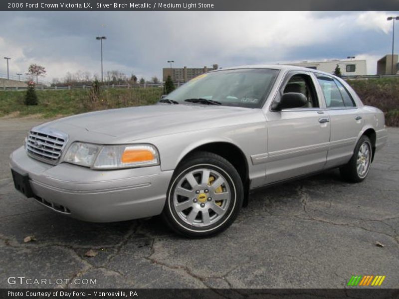 Silver Birch Metallic / Medium Light Stone 2006 Ford Crown Victoria LX