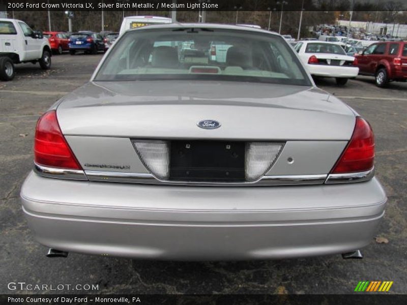 Silver Birch Metallic / Medium Light Stone 2006 Ford Crown Victoria LX