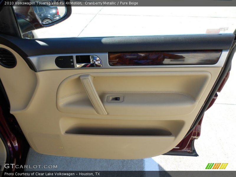 Cranberry Metallic / Pure Beige 2010 Volkswagen Touareg VR6 FSI 4XMotion