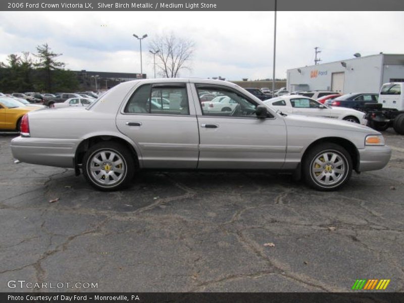Silver Birch Metallic / Medium Light Stone 2006 Ford Crown Victoria LX