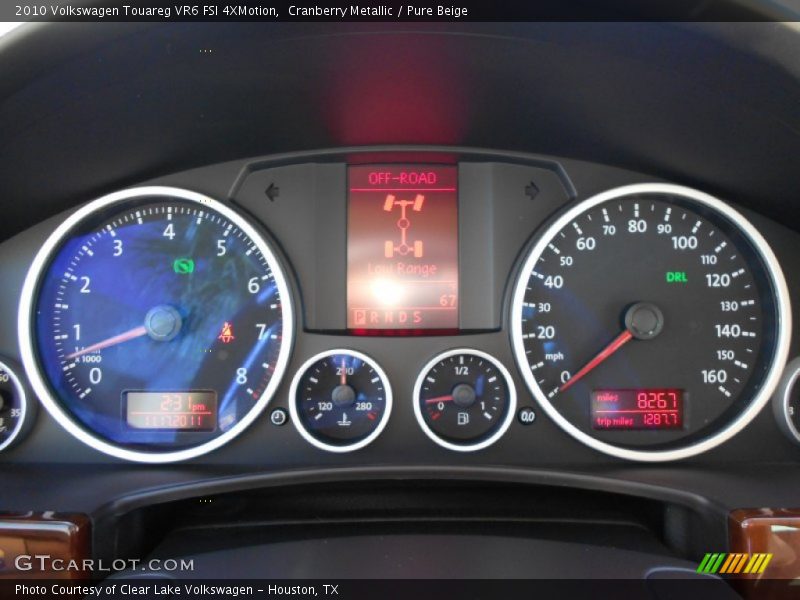  2010 Touareg VR6 FSI 4XMotion VR6 FSI 4XMotion Gauges
