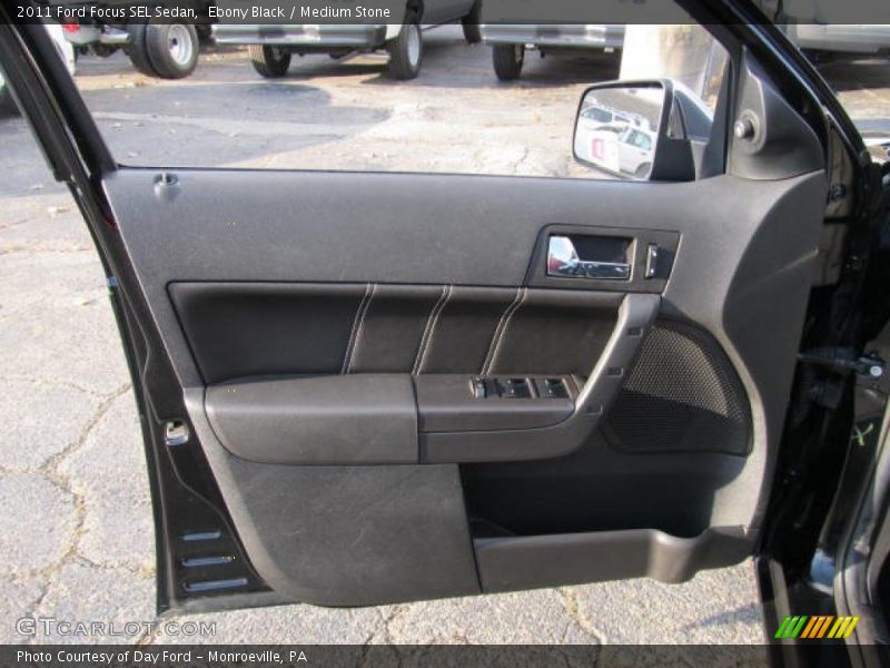 Ebony Black / Medium Stone 2011 Ford Focus SEL Sedan