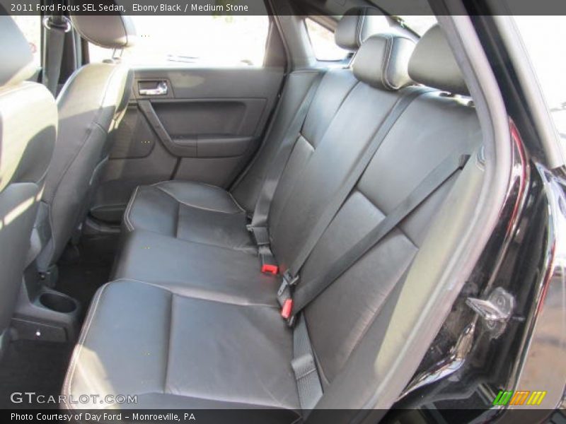 Ebony Black / Medium Stone 2011 Ford Focus SEL Sedan