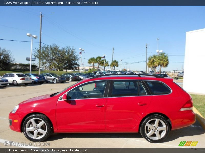  2009 Jetta TDI SportWagen Salsa Red