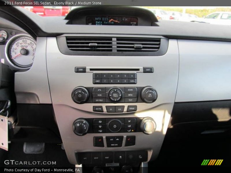 Ebony Black / Medium Stone 2011 Ford Focus SEL Sedan