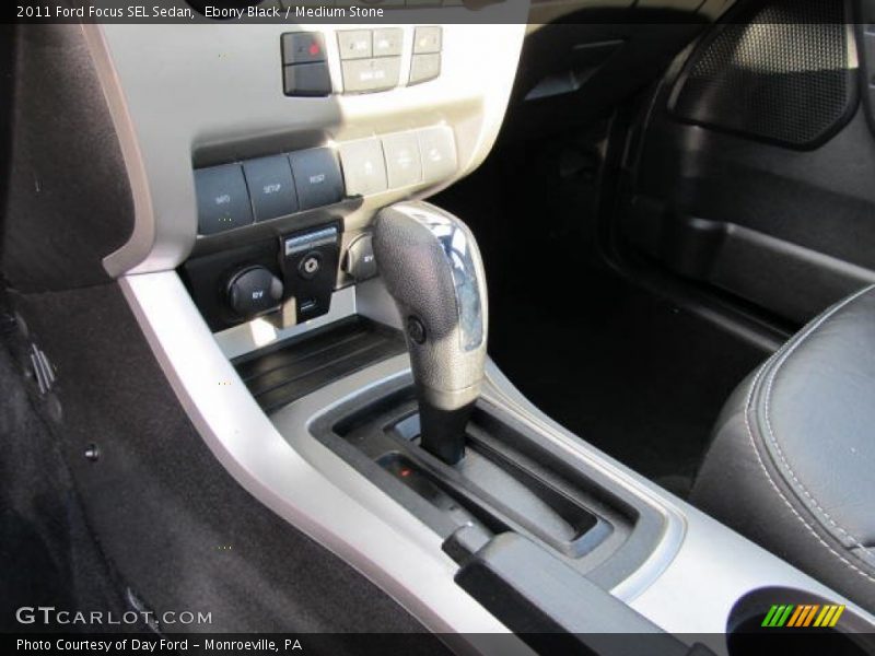 Ebony Black / Medium Stone 2011 Ford Focus SEL Sedan