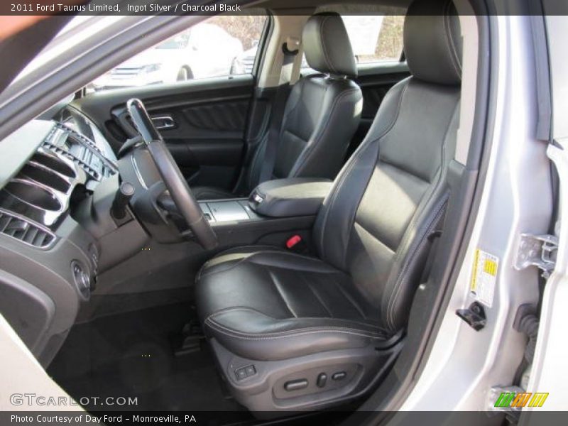 Ingot Silver / Charcoal Black 2011 Ford Taurus Limited