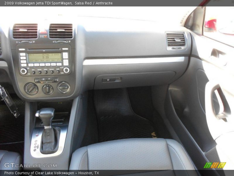 Salsa Red / Anthracite 2009 Volkswagen Jetta TDI SportWagen