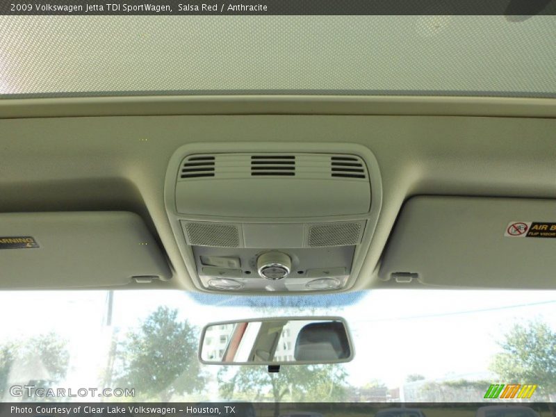 Salsa Red / Anthracite 2009 Volkswagen Jetta TDI SportWagen