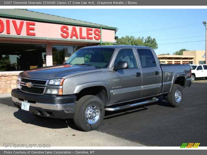 Graystone Metallic / Ebony 2007 Chevrolet Silverado 2500HD Classic LT Crew Cab 4x4
