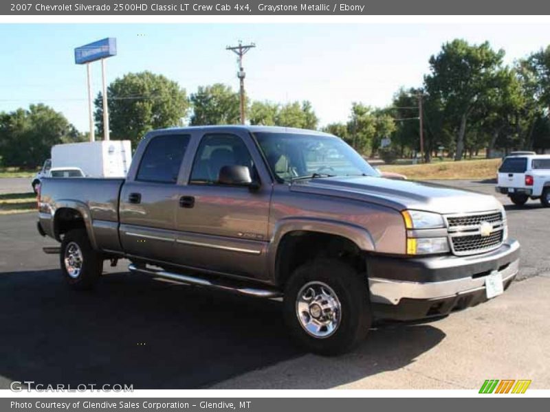 Graystone Metallic / Ebony 2007 Chevrolet Silverado 2500HD Classic LT Crew Cab 4x4