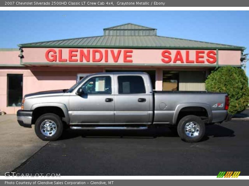 Graystone Metallic / Ebony 2007 Chevrolet Silverado 2500HD Classic LT Crew Cab 4x4