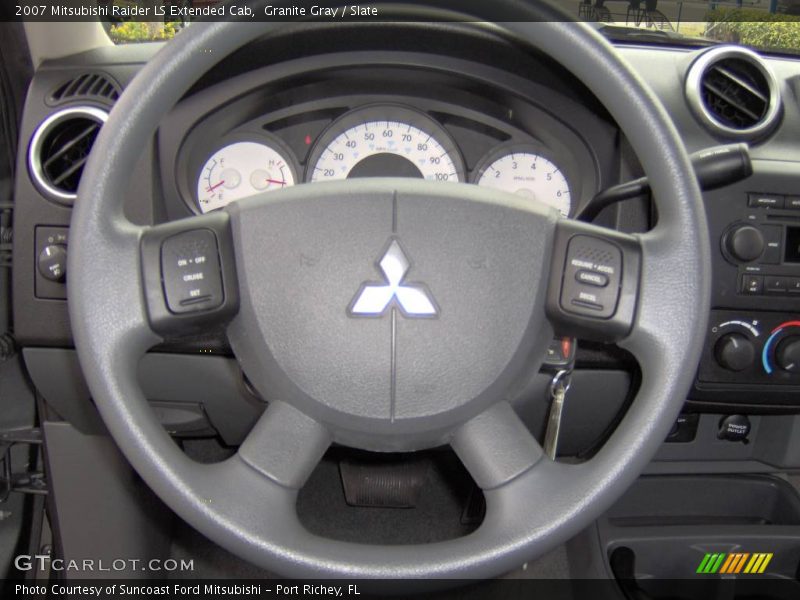 Granite Gray / Slate 2007 Mitsubishi Raider LS Extended Cab