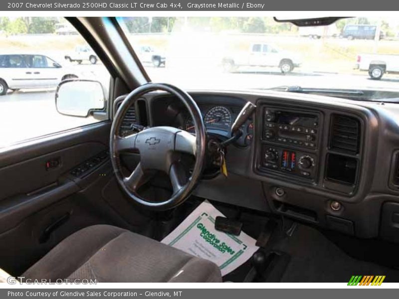 Graystone Metallic / Ebony 2007 Chevrolet Silverado 2500HD Classic LT Crew Cab 4x4