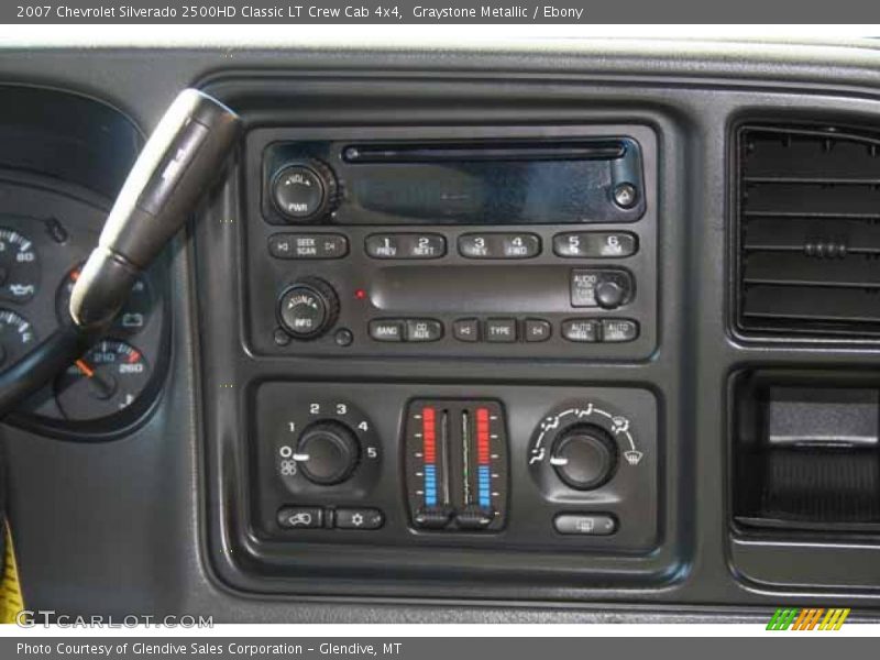 Graystone Metallic / Ebony 2007 Chevrolet Silverado 2500HD Classic LT Crew Cab 4x4