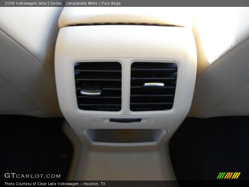 Campanella White / Pure Beige 2008 Volkswagen Jetta S Sedan