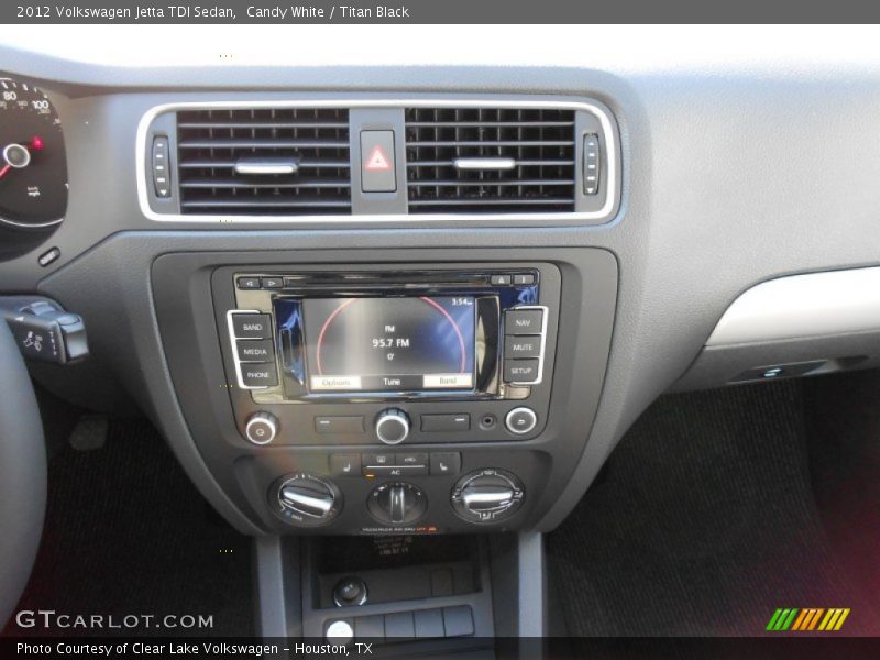 Candy White / Titan Black 2012 Volkswagen Jetta TDI Sedan