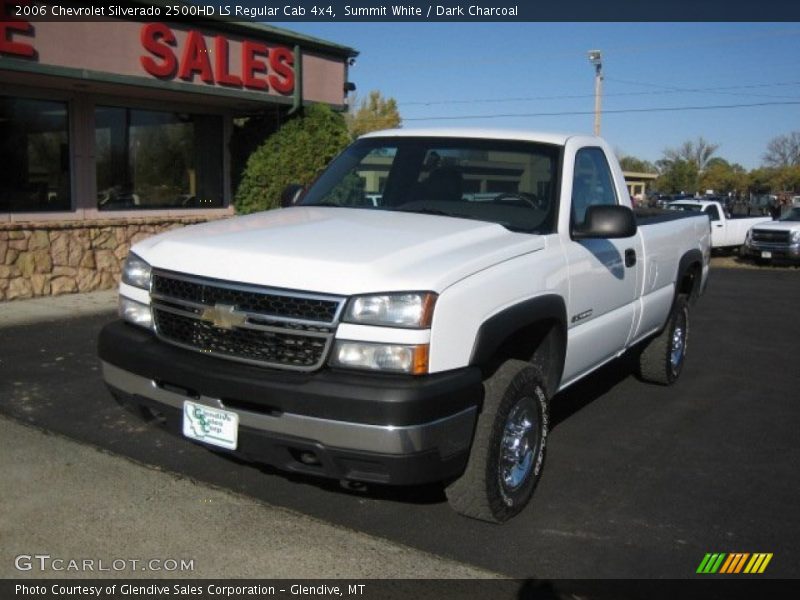 Summit White / Dark Charcoal 2006 Chevrolet Silverado 2500HD LS Regular Cab 4x4