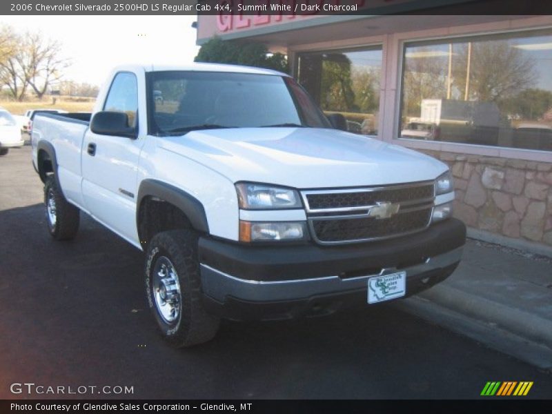 Summit White / Dark Charcoal 2006 Chevrolet Silverado 2500HD LS Regular Cab 4x4