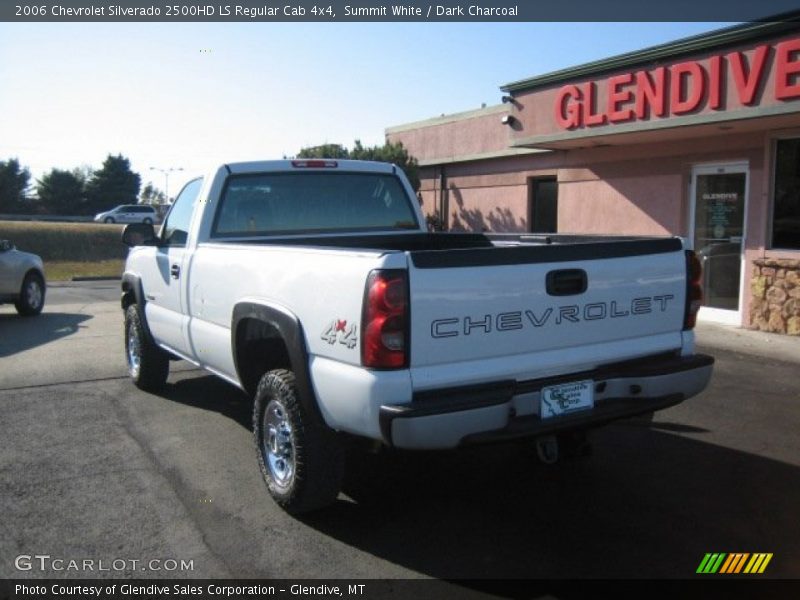 Summit White / Dark Charcoal 2006 Chevrolet Silverado 2500HD LS Regular Cab 4x4
