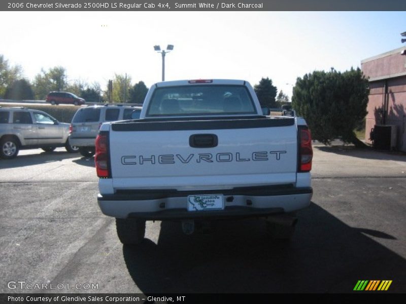 Summit White / Dark Charcoal 2006 Chevrolet Silverado 2500HD LS Regular Cab 4x4