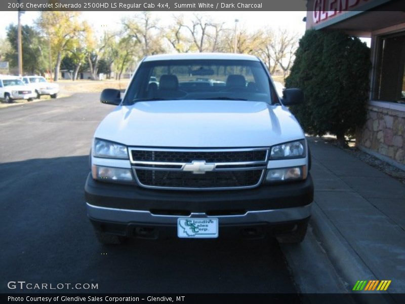 Summit White / Dark Charcoal 2006 Chevrolet Silverado 2500HD LS Regular Cab 4x4