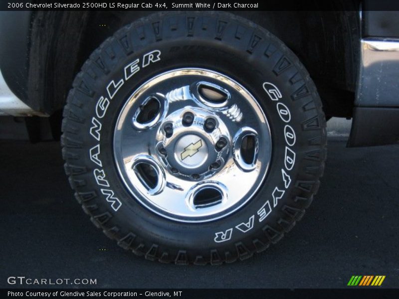 Summit White / Dark Charcoal 2006 Chevrolet Silverado 2500HD LS Regular Cab 4x4