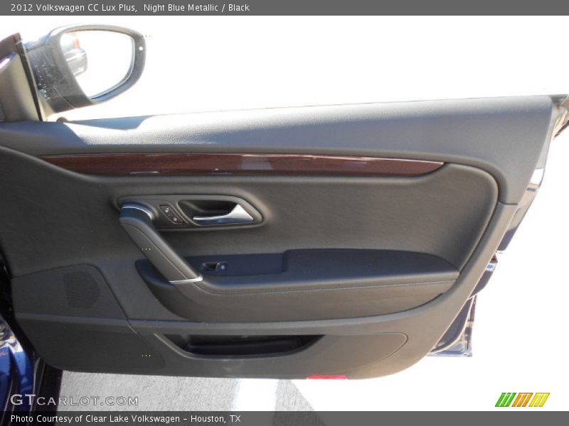 Night Blue Metallic / Black 2012 Volkswagen CC Lux Plus