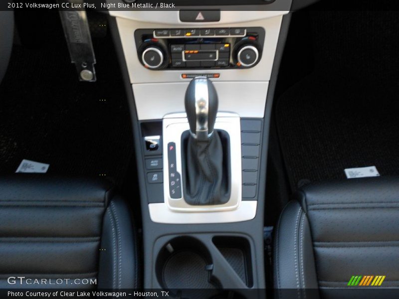 Night Blue Metallic / Black 2012 Volkswagen CC Lux Plus