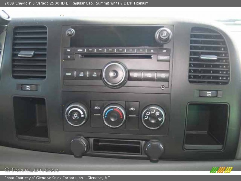 Summit White / Dark Titanium 2009 Chevrolet Silverado 2500HD LT Regular Cab