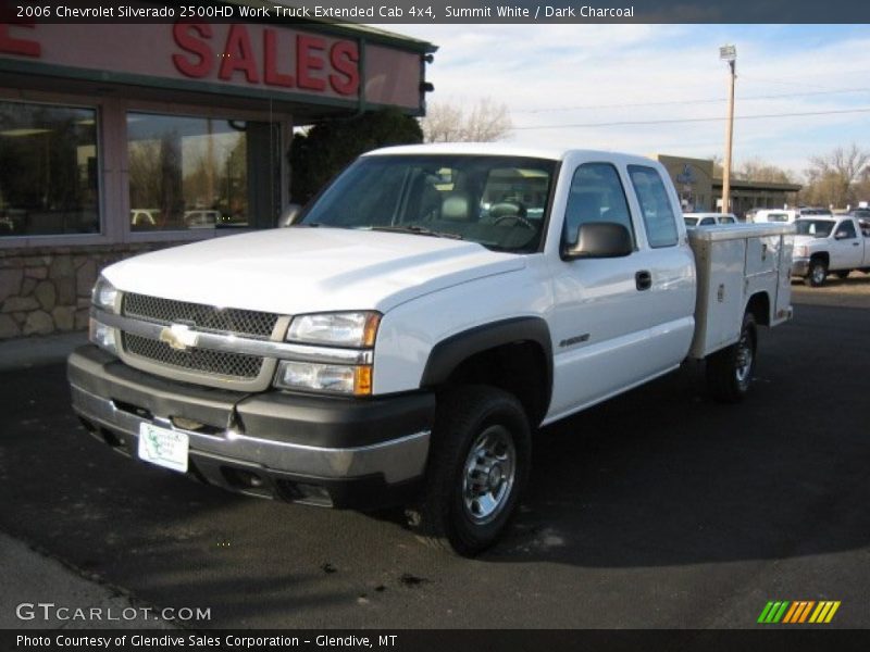 Summit White / Dark Charcoal 2006 Chevrolet Silverado 2500HD Work Truck Extended Cab 4x4