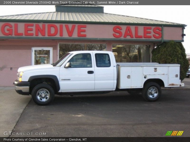 Summit White / Dark Charcoal 2006 Chevrolet Silverado 2500HD Work Truck Extended Cab 4x4