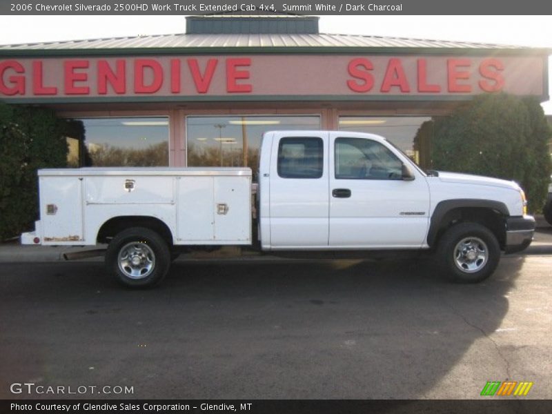 Summit White / Dark Charcoal 2006 Chevrolet Silverado 2500HD Work Truck Extended Cab 4x4