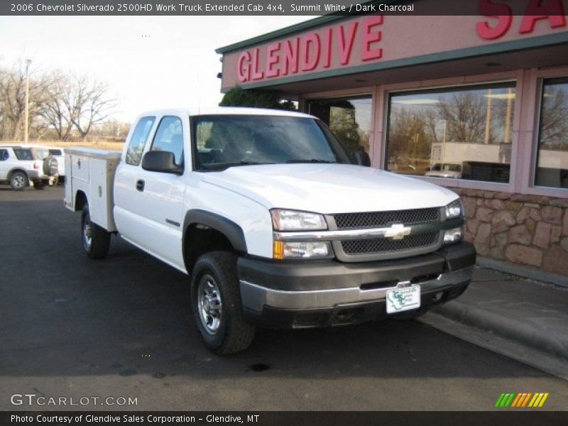 Summit White / Dark Charcoal 2006 Chevrolet Silverado 2500HD Work Truck Extended Cab 4x4
