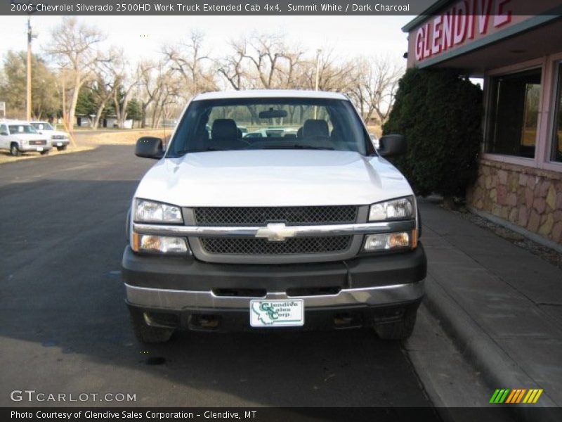 Summit White / Dark Charcoal 2006 Chevrolet Silverado 2500HD Work Truck Extended Cab 4x4