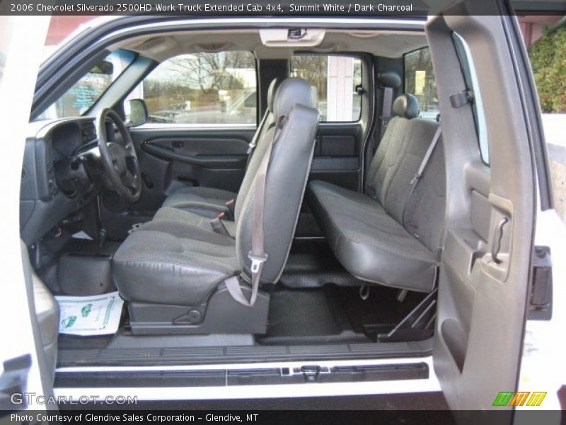 Summit White / Dark Charcoal 2006 Chevrolet Silverado 2500HD Work Truck Extended Cab 4x4
