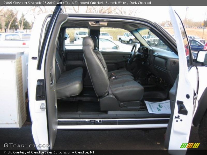 Summit White / Dark Charcoal 2006 Chevrolet Silverado 2500HD Work Truck Extended Cab 4x4