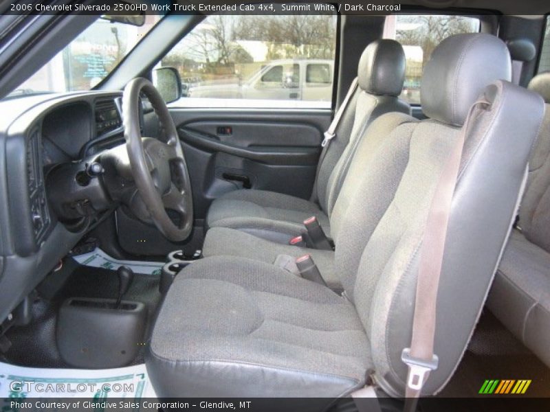Summit White / Dark Charcoal 2006 Chevrolet Silverado 2500HD Work Truck Extended Cab 4x4