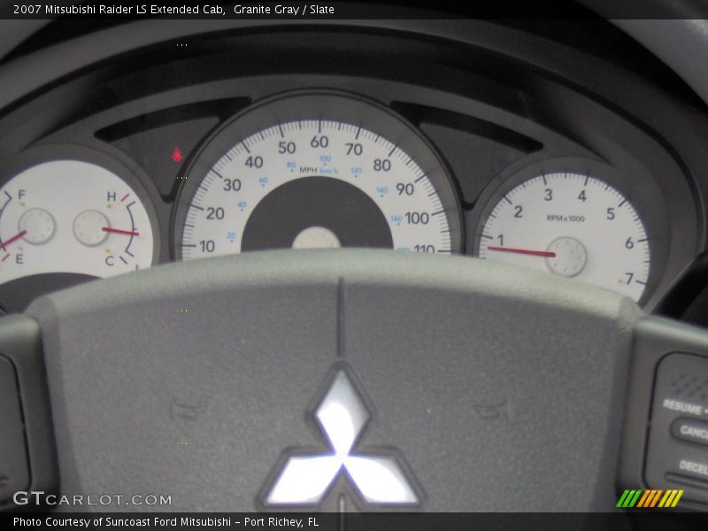 Granite Gray / Slate 2007 Mitsubishi Raider LS Extended Cab